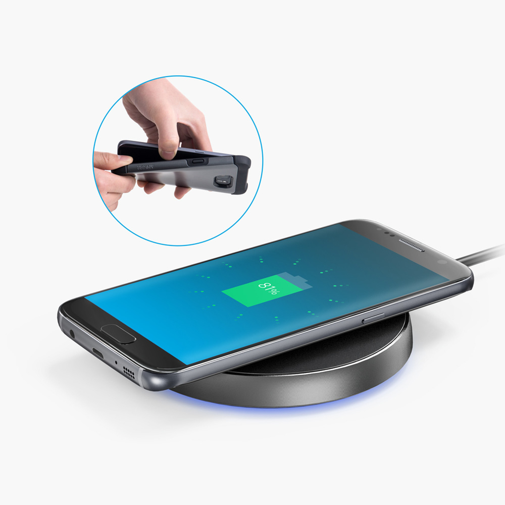 Anker A2512 PowerTouch 10 Fast Wireless Charger - Black